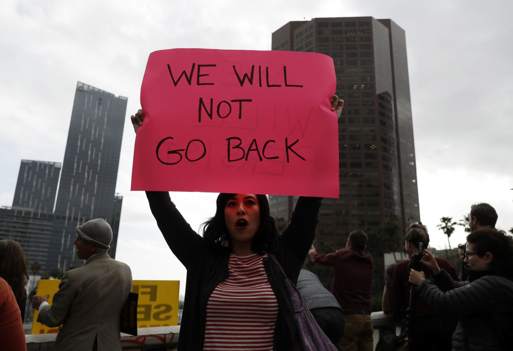 APTOPIX Abortion Protests California